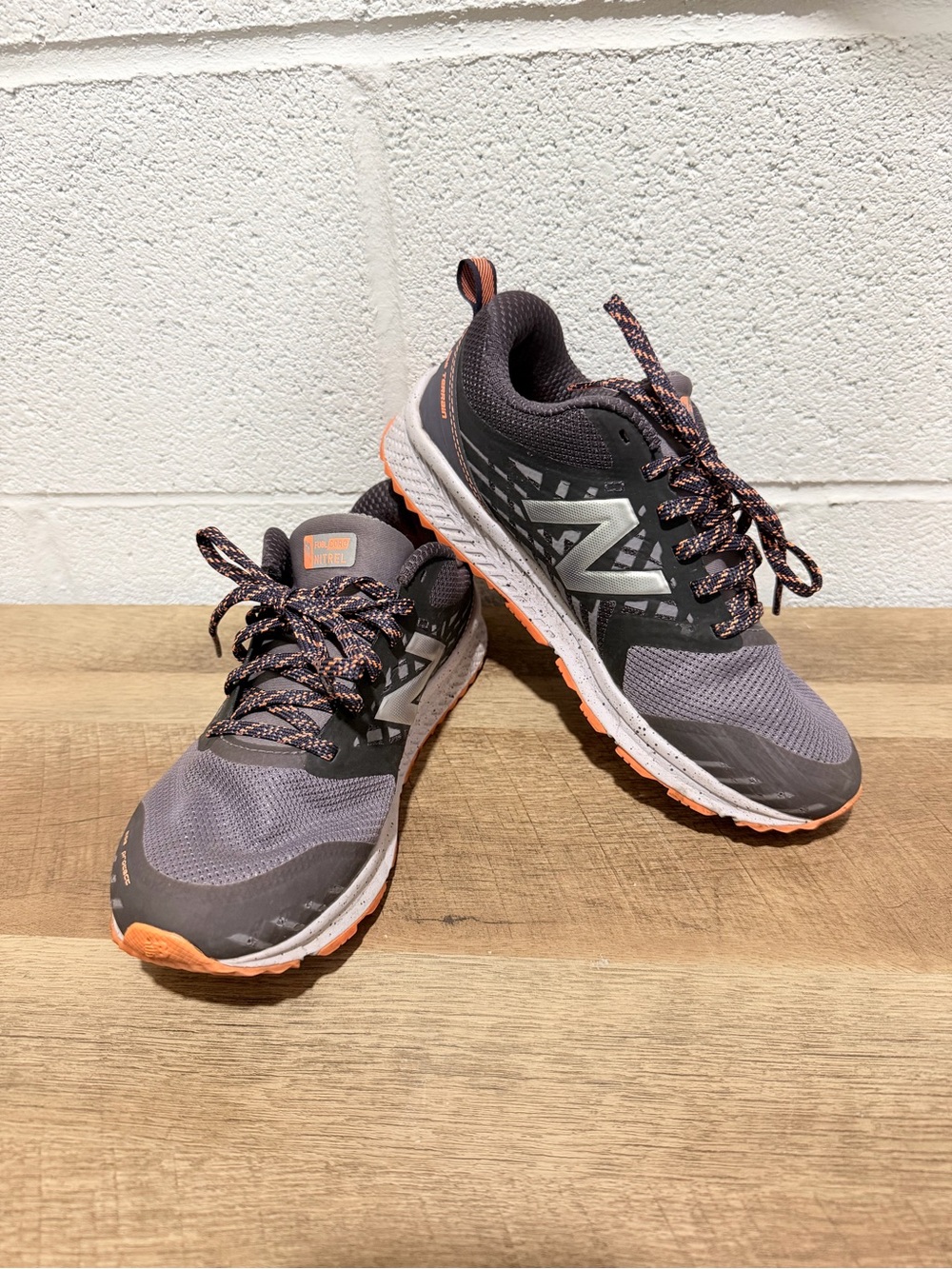 New Balance FuelCore Nitrel V1 Women's Trail Running Shoes Gray Orange